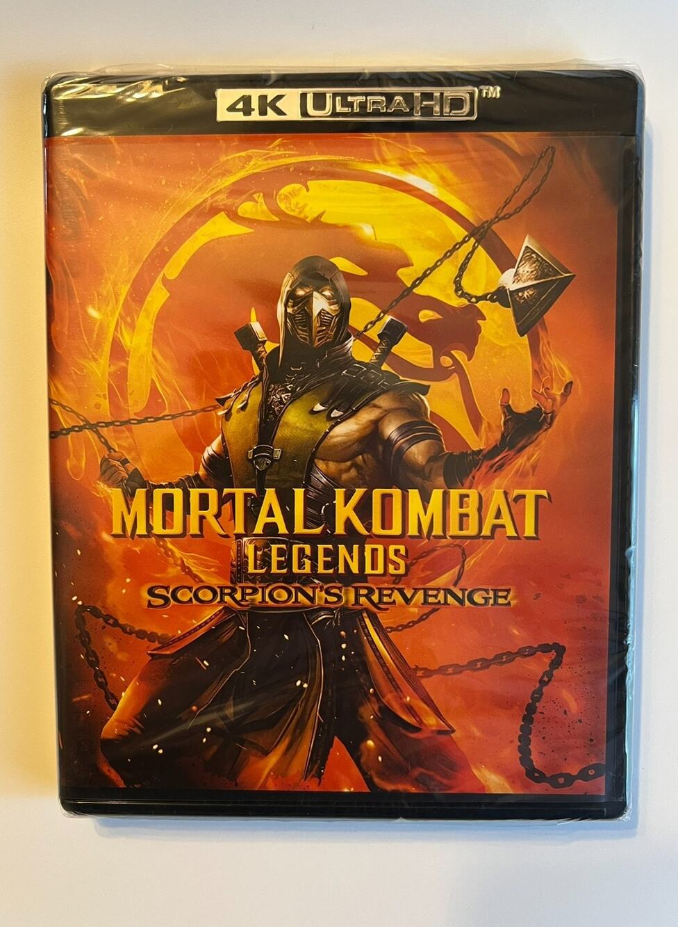 Mortal Kombat Legends Scorpion's Revenge 4K Ultra HD + Blu-ray NEW SEALED